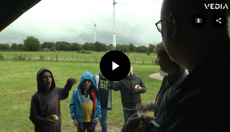 VEDIA-Beitrag über einen Windpark-Besuch in Weismes
