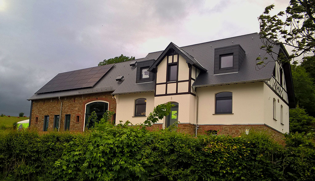 Photovoltaïque sur la maison de l’ASBL des associations de Holzheim